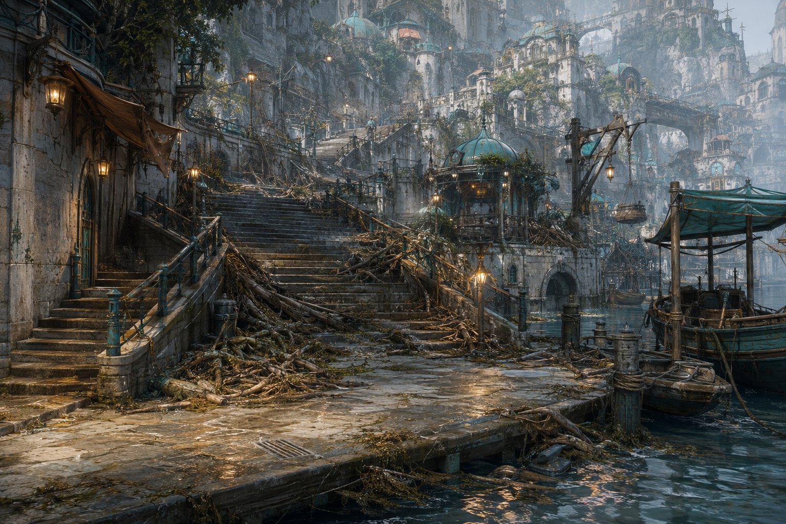 Landscape overview of Tangle Steps