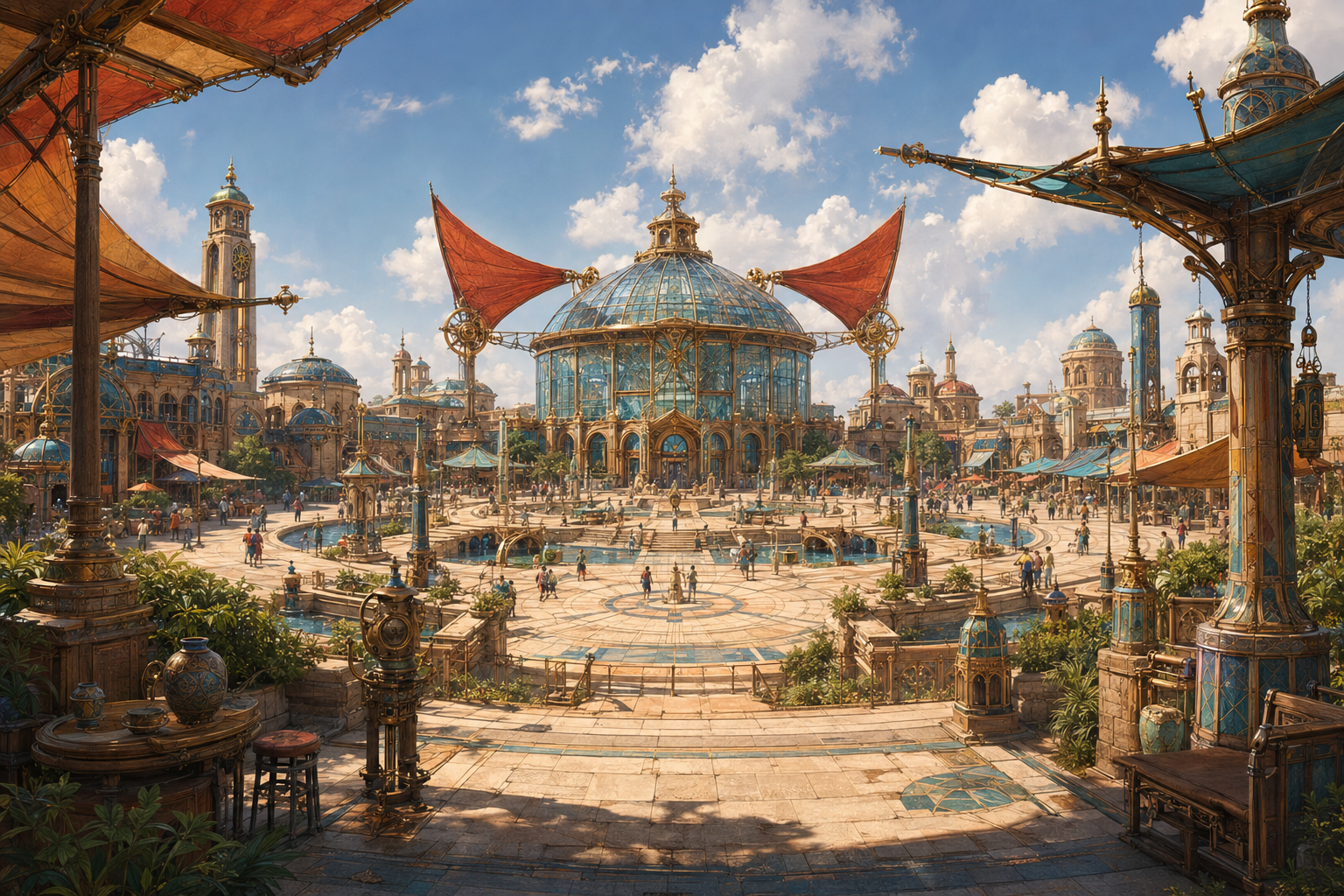 Landscape overview of Sunwheel Forum